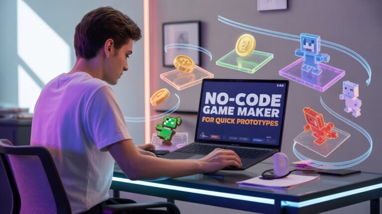 No-Code Game Maker for Quick Prototypes