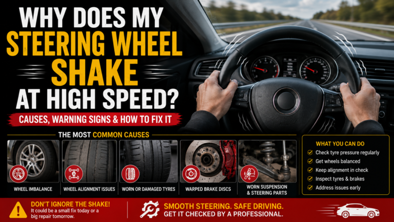 Why Does My Steering Wheel Shake at High Speed?